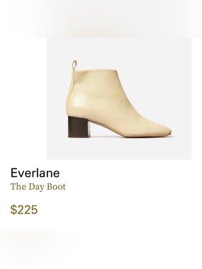 Everlane Made in Italy Leather Day Boot Sz 10